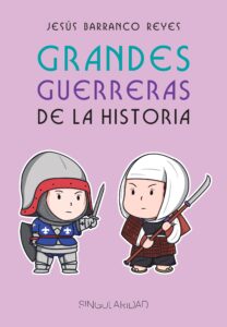 Portada de Grandes guerreras de la historia.